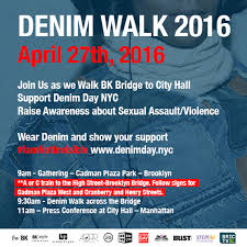 Denim Day Rally at City Hall