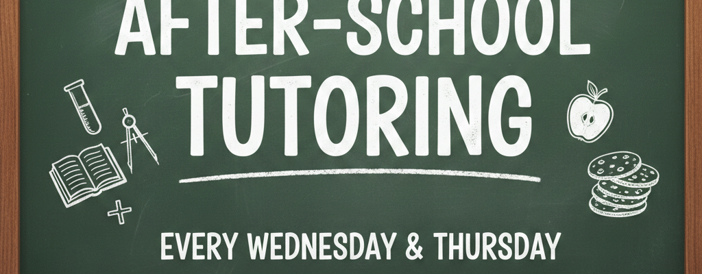 BOOST YOUR GRADES: After-School Tutoring Program Returns